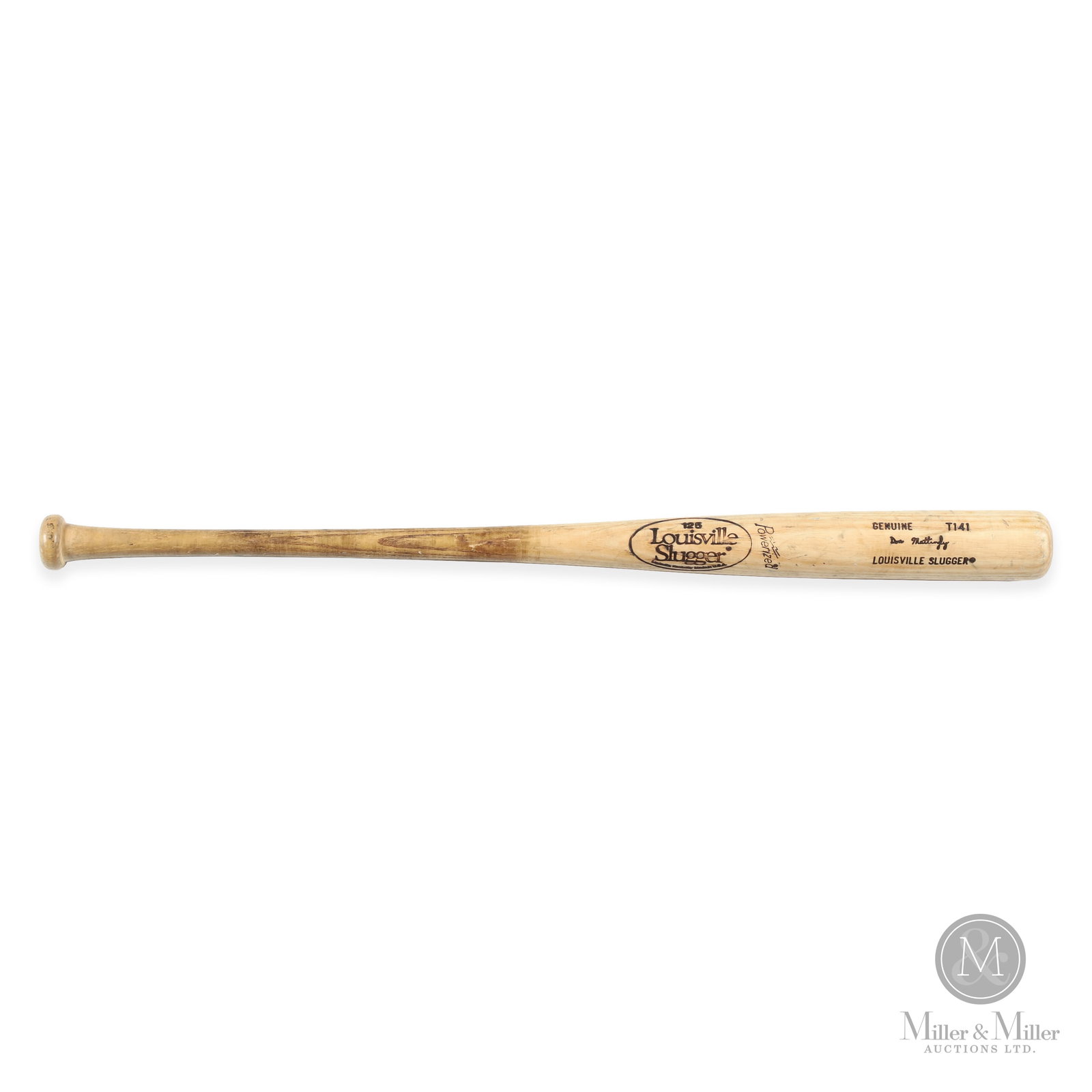 *Preview Lot* 1986-69 Don Mattingly Game Used Bat: Pre-bidding begins: May 10, 2026 @6pm Live-bidding begins: May 31, 2026 @6pm