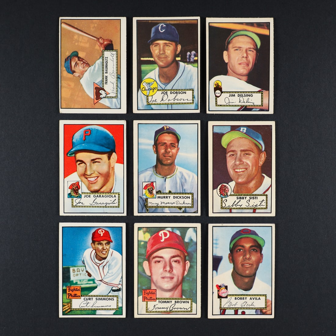 1952 Topps Lower Series w/ Mays (114) - 5