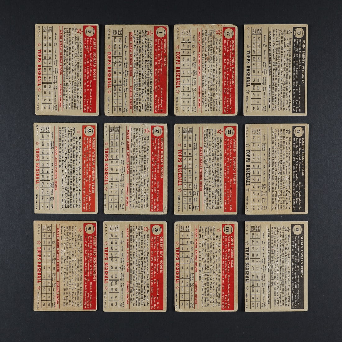 1952 Topps Series 1 & 2 (88/130) - 2