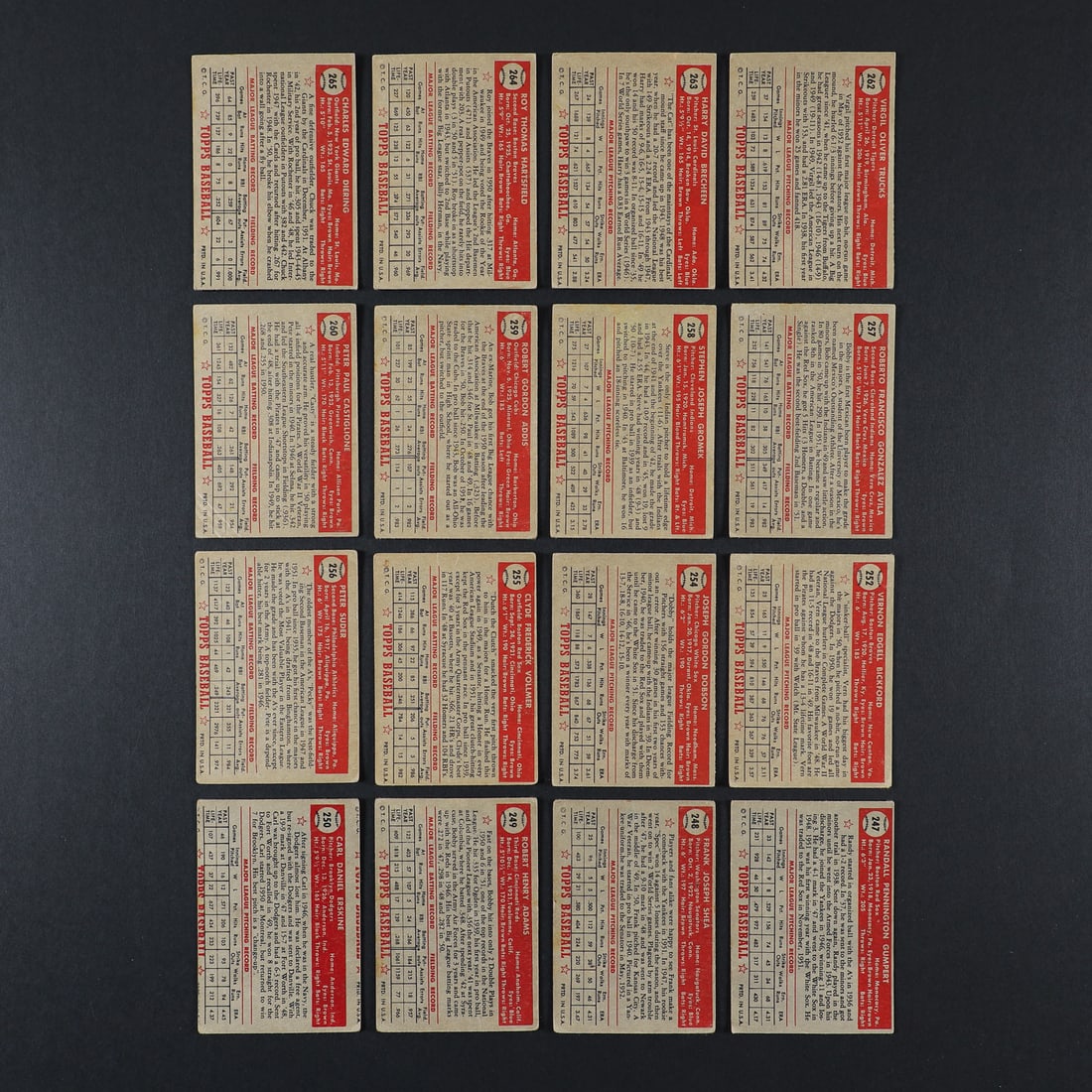 1952 Topps Series 4 and 5 (104/119) - 10
