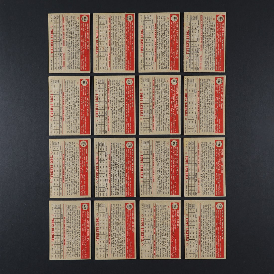 1952 Topps Series 4 and 5 (104/119) - 12
