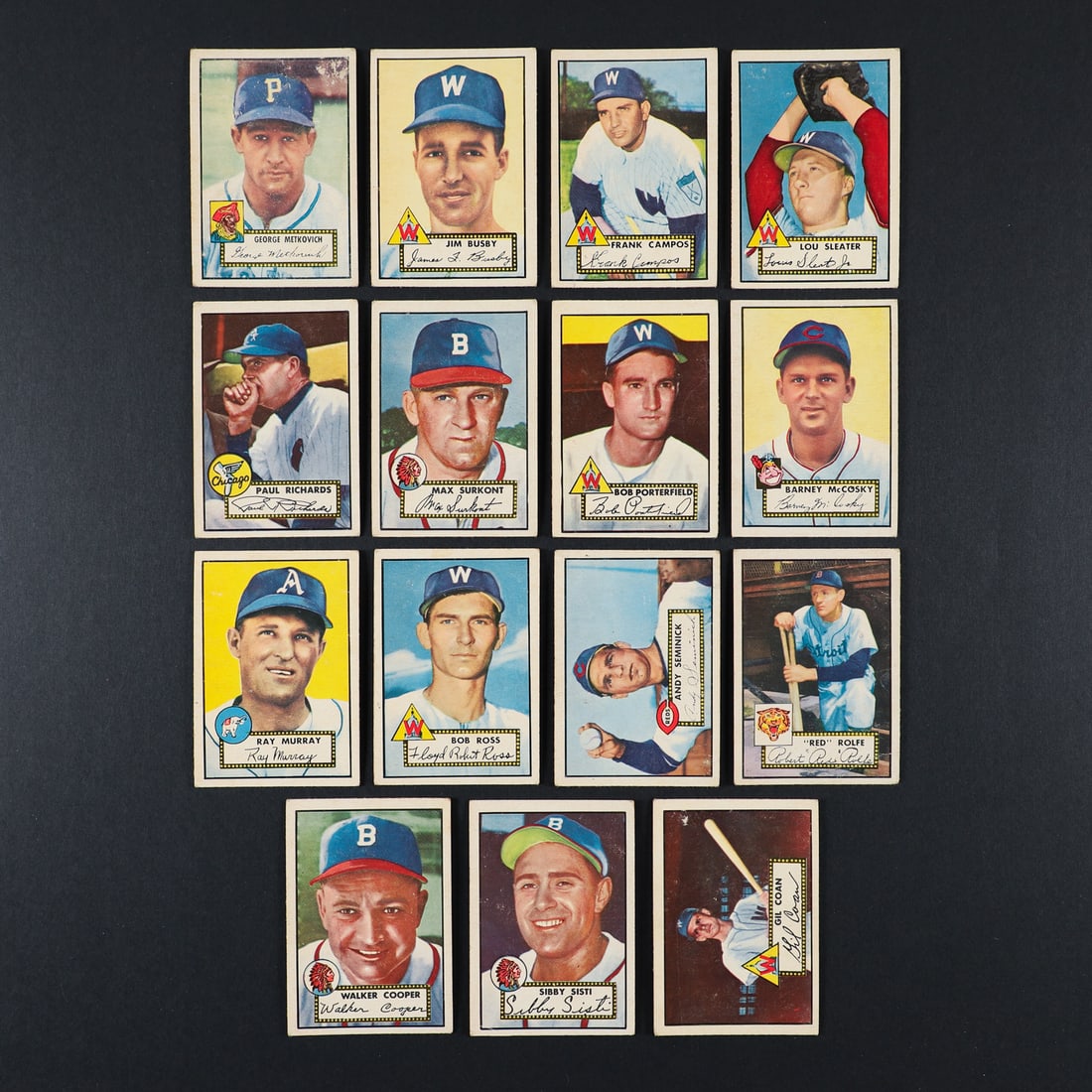1952 Topps Series 4 and 5 (104/119) - 13