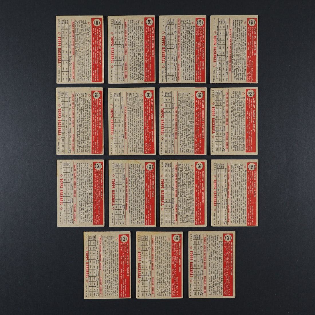 1952 Topps Series 4 and 5 (104/119) - 14