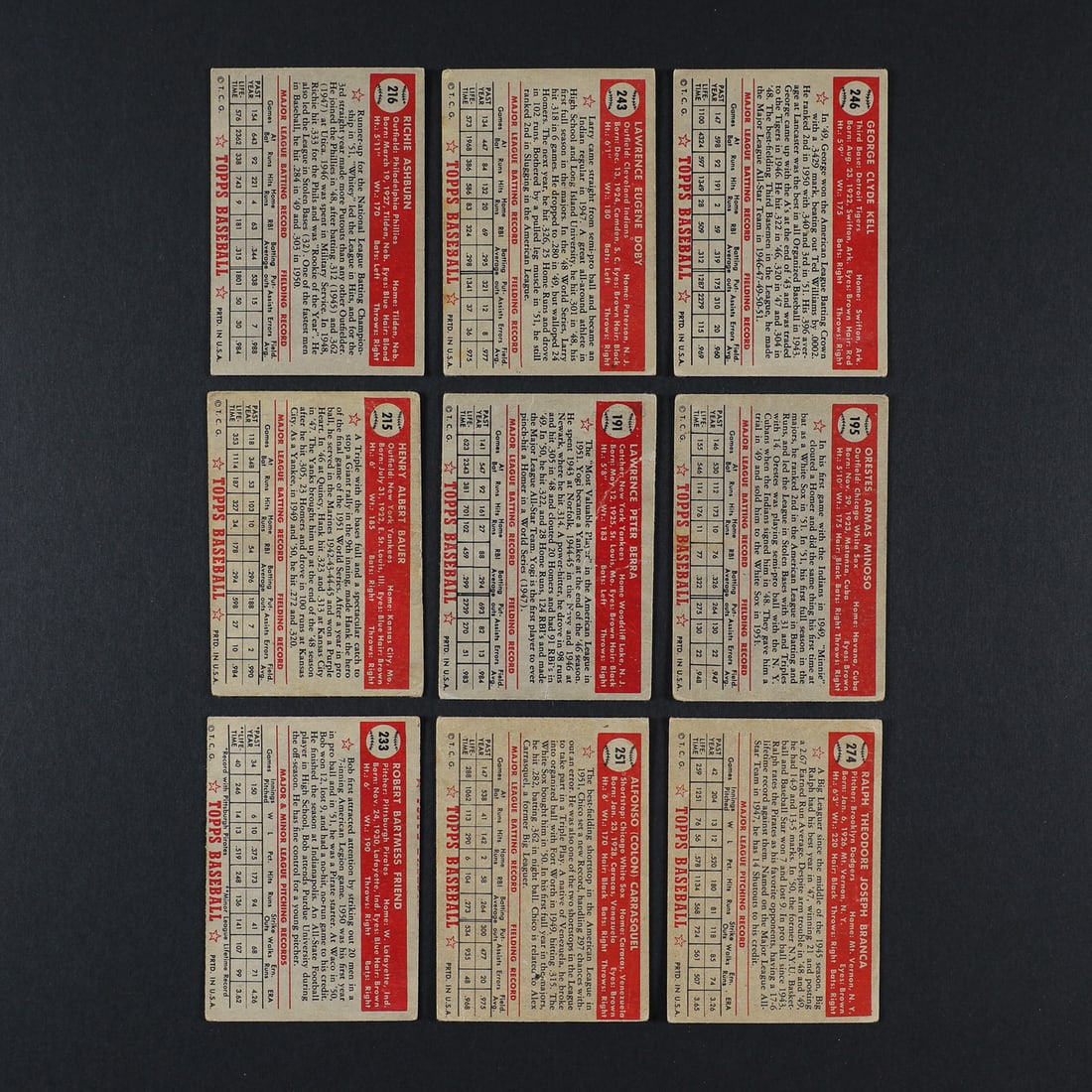 1952 Topps Series 4 and 5 (104/119) - 2