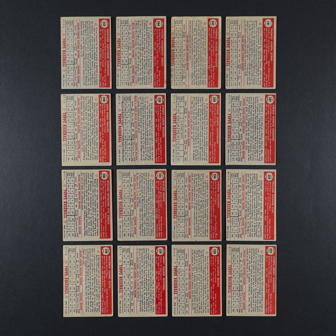 1952 Topps Series 4 and 5 (104/119) - 8