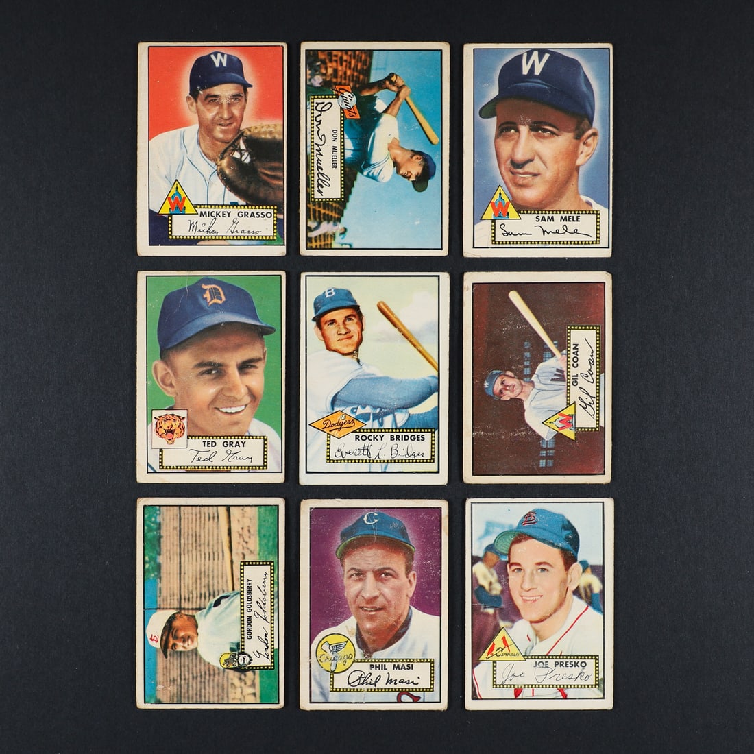 1952 Topps Low Number Grouping (60) - 3