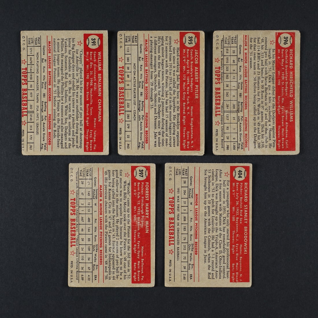 1952 Topps High Number Series (47) - 10