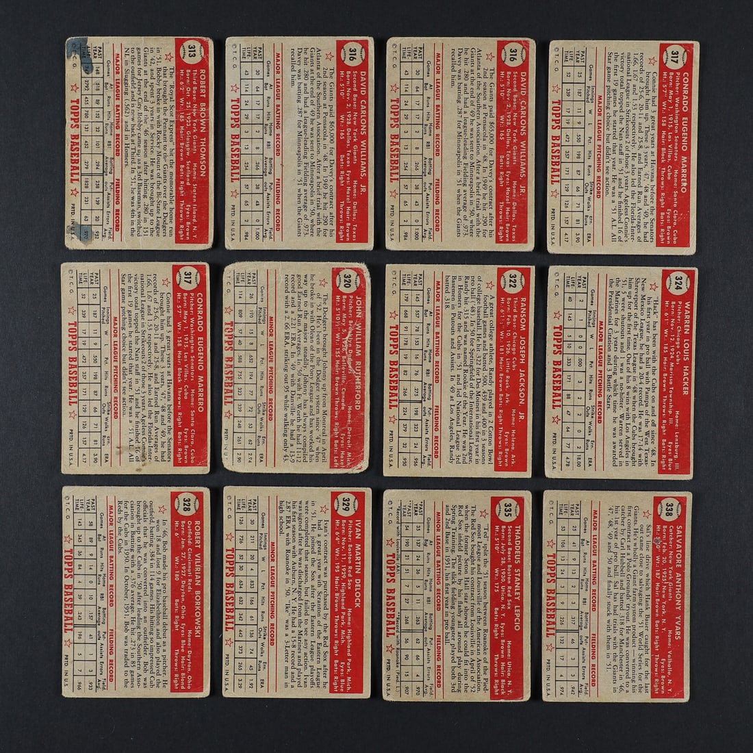 1952 Topps High Number Series (47) - 4