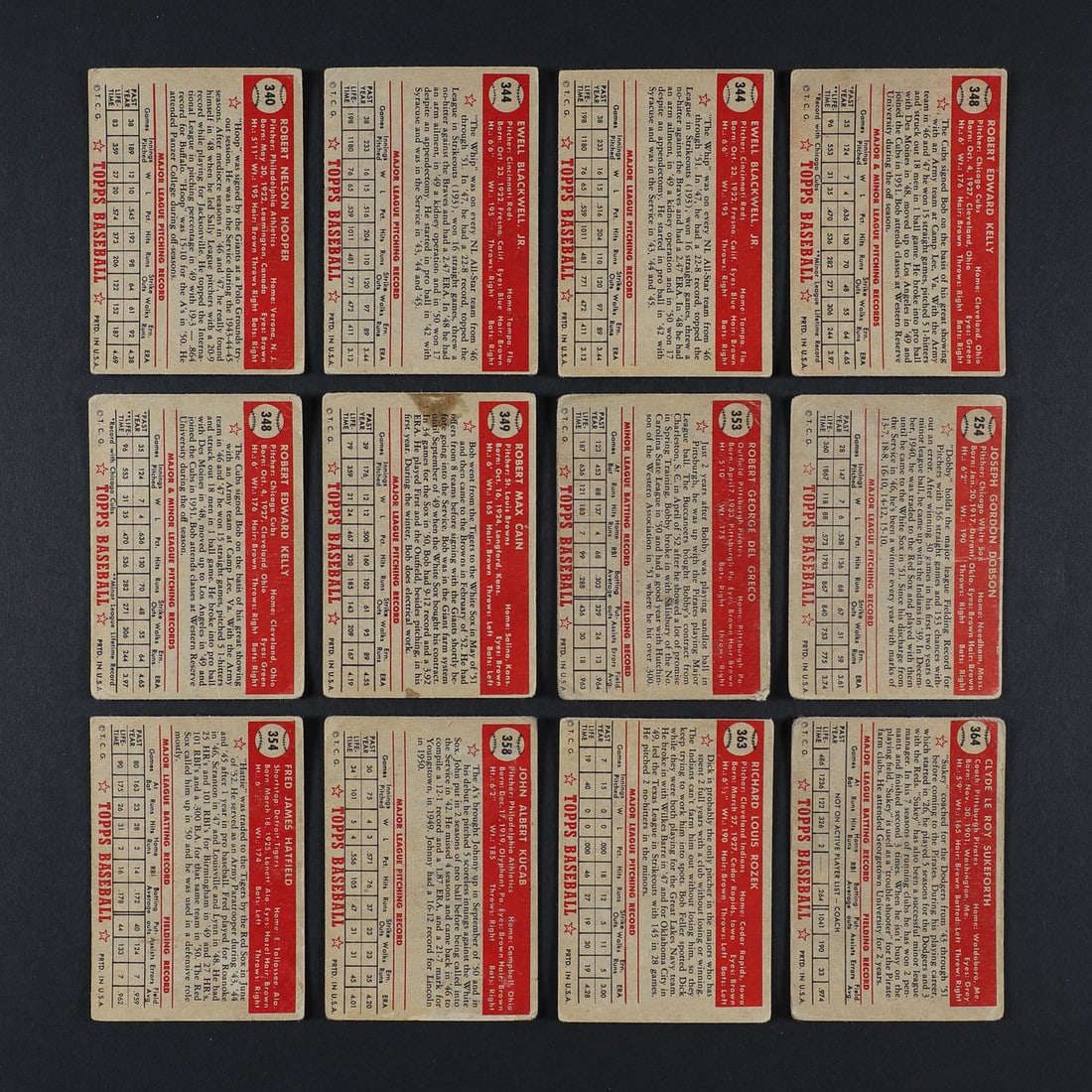 1952 Topps High Number Series (47) - 6