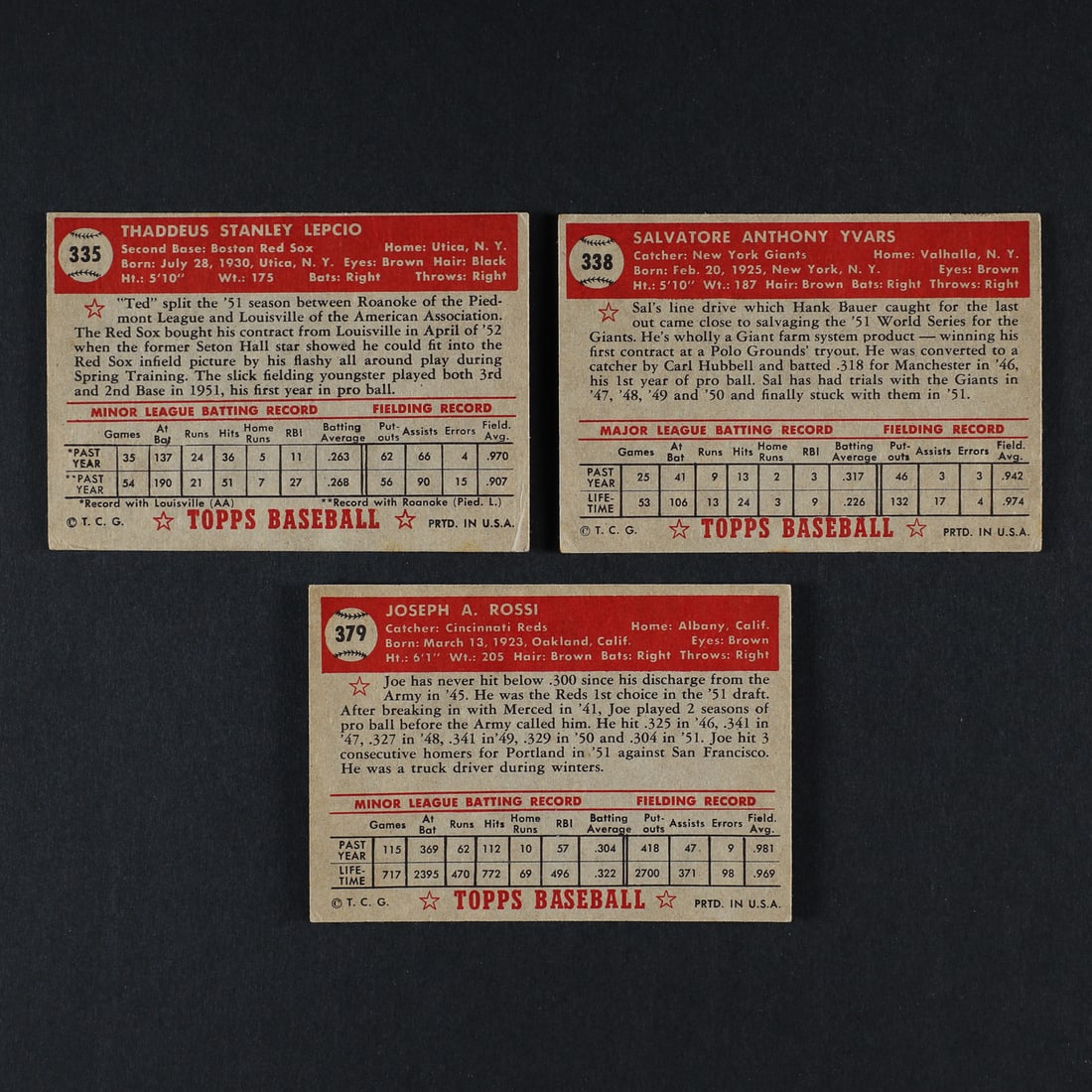 1952 Topps High Numbers (17) - 4