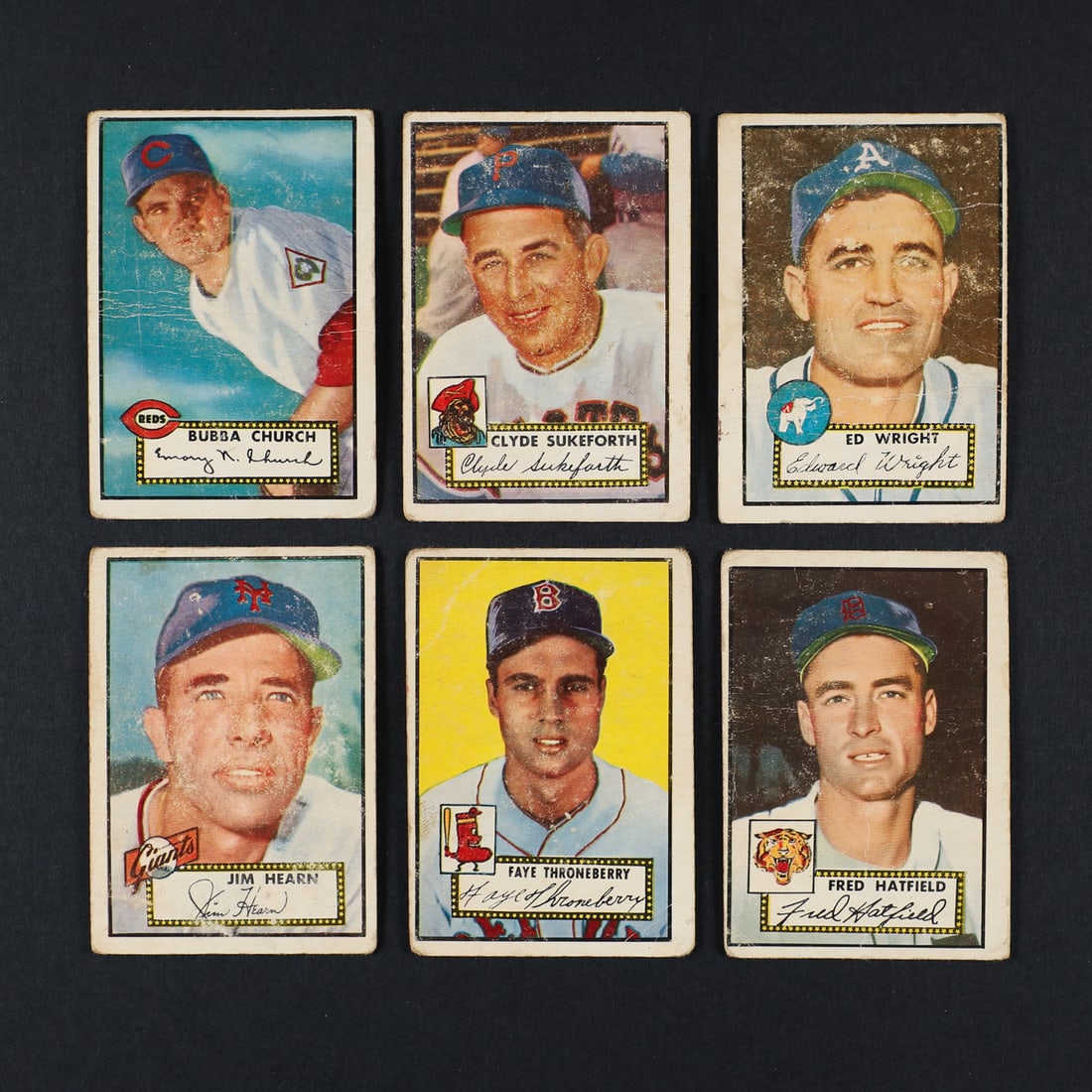 1952 Topps High Number Grouping (19) - 5