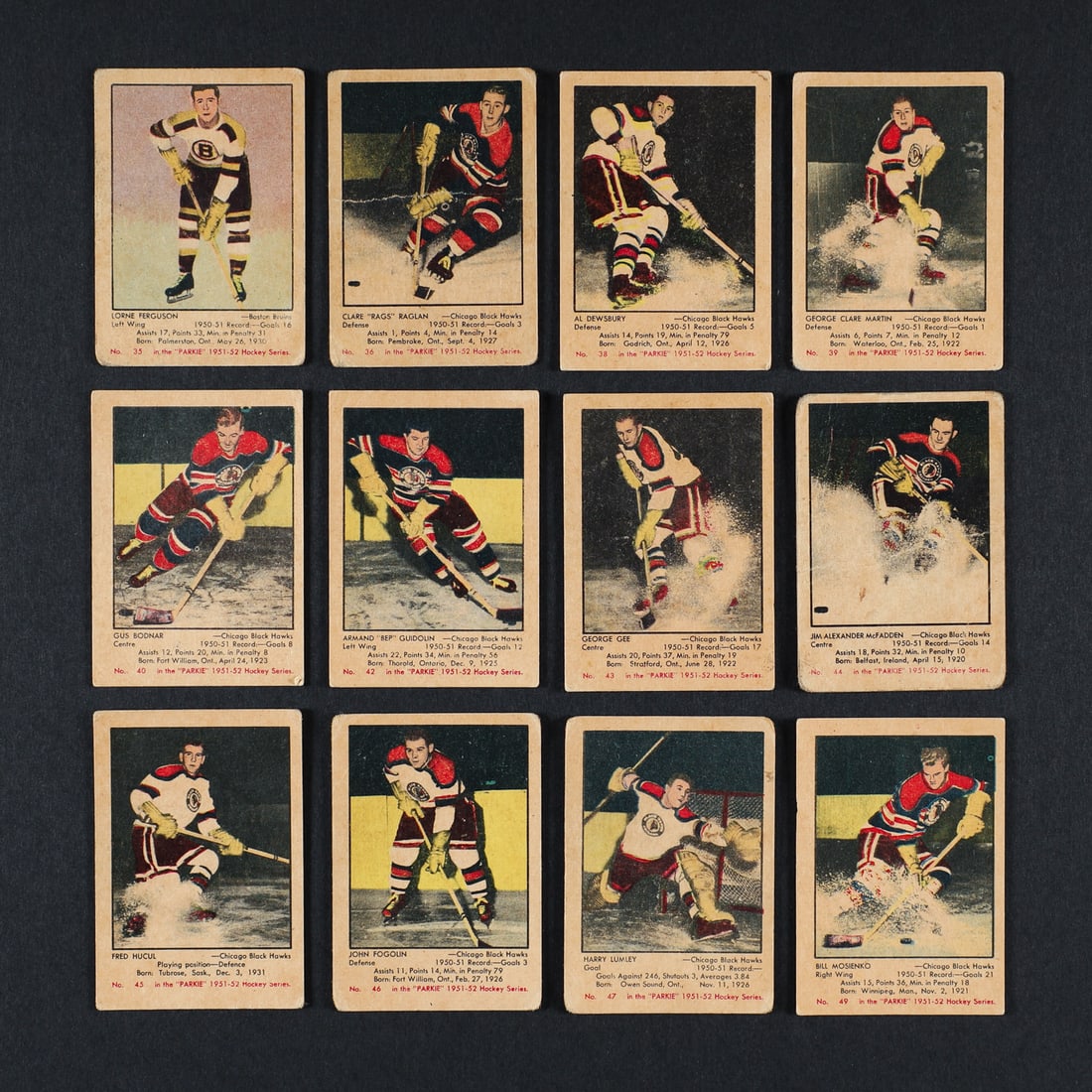 1951-1952 Parkhurst Partial Set (87/105) - 10