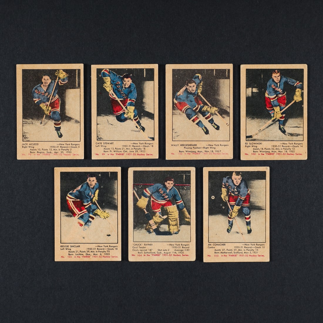 1951-1952 Parkhurst Partial Set (87/105) - 18