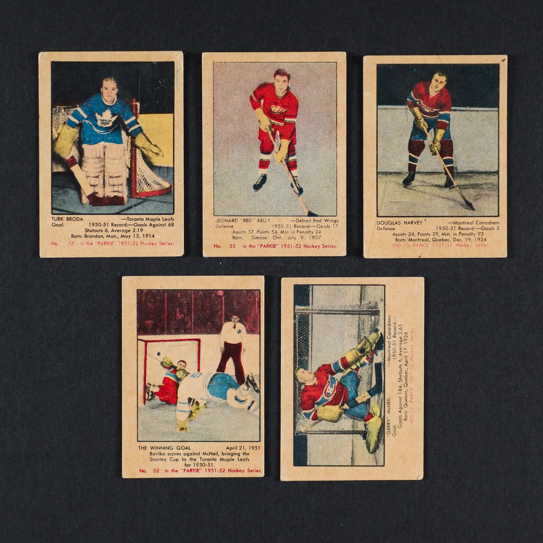 1951-1952 Parkhurst Partial Set (87/105) - 4
