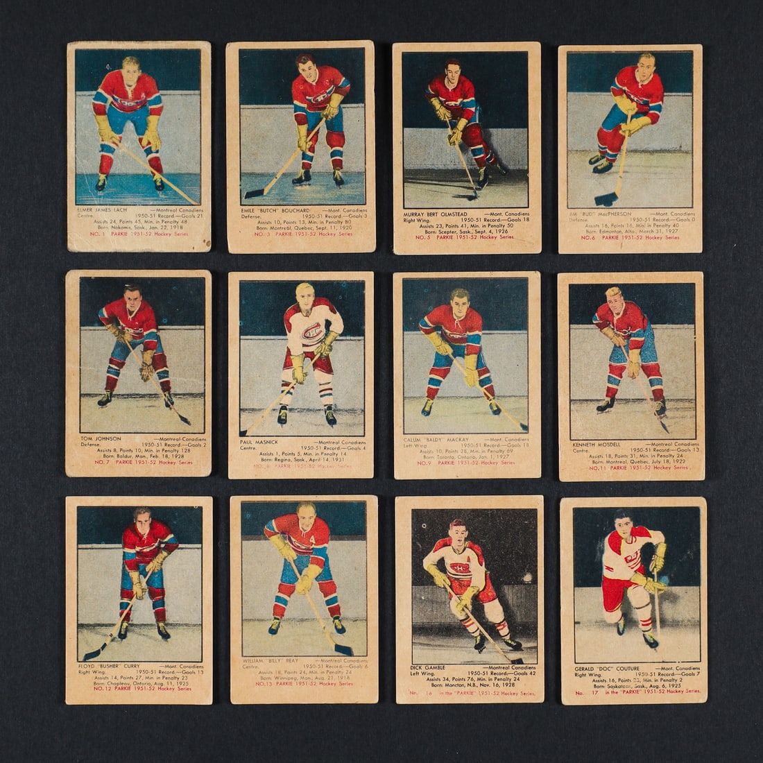 1951-1952 Parkhurst Partial Set (87/105) - 6