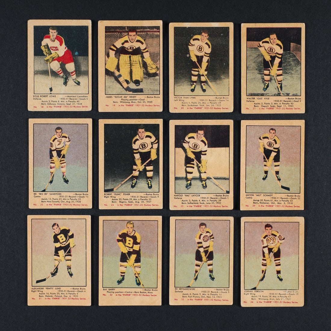 1951-1952 Parkhurst Partial Set (87/105) - 8