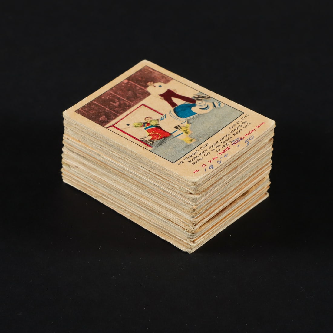 1951 Parkhurst Partial Set (37/105) w/ 10 Duplicates - 13