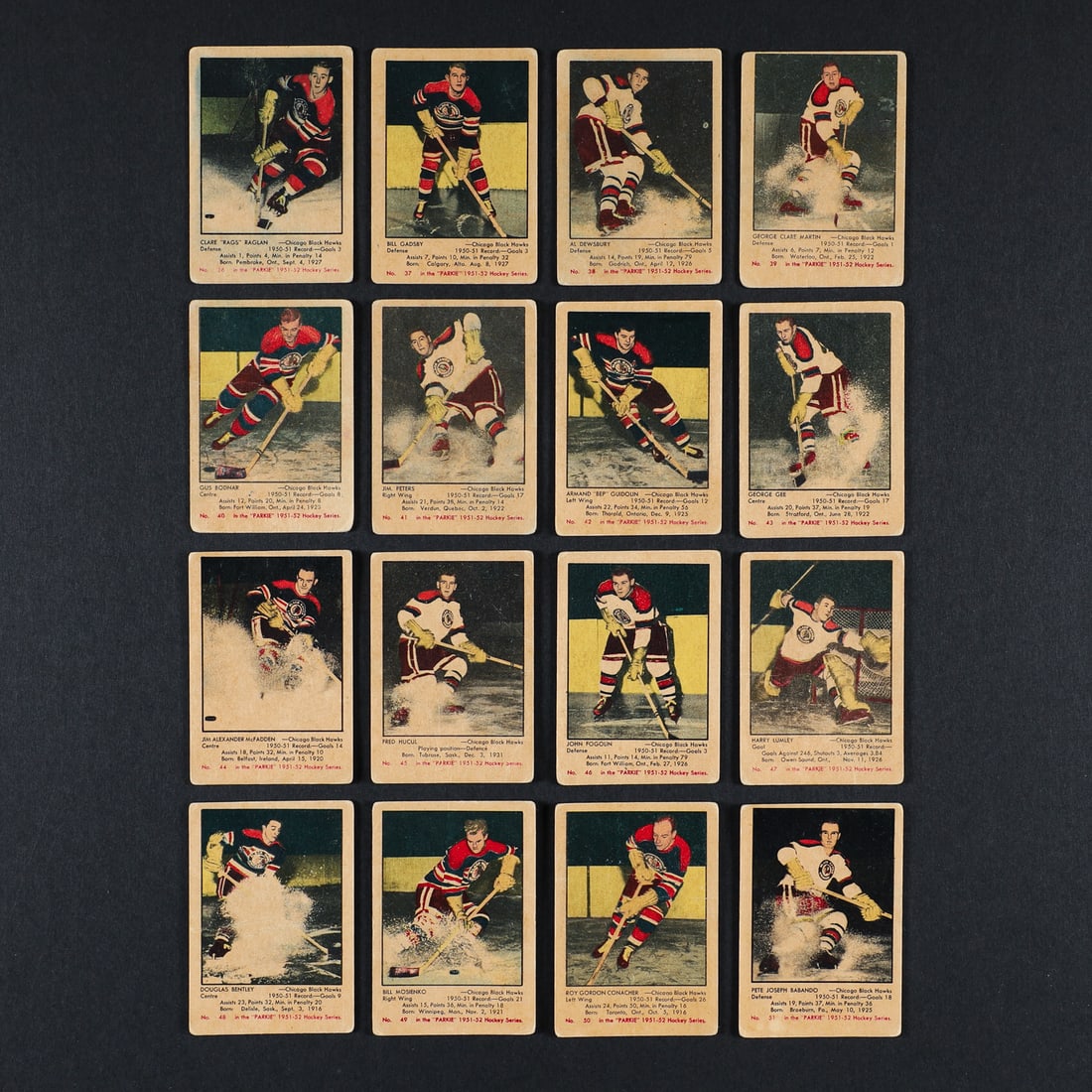 1951-1952 Parkhurst Complete Set (105/105) - 10