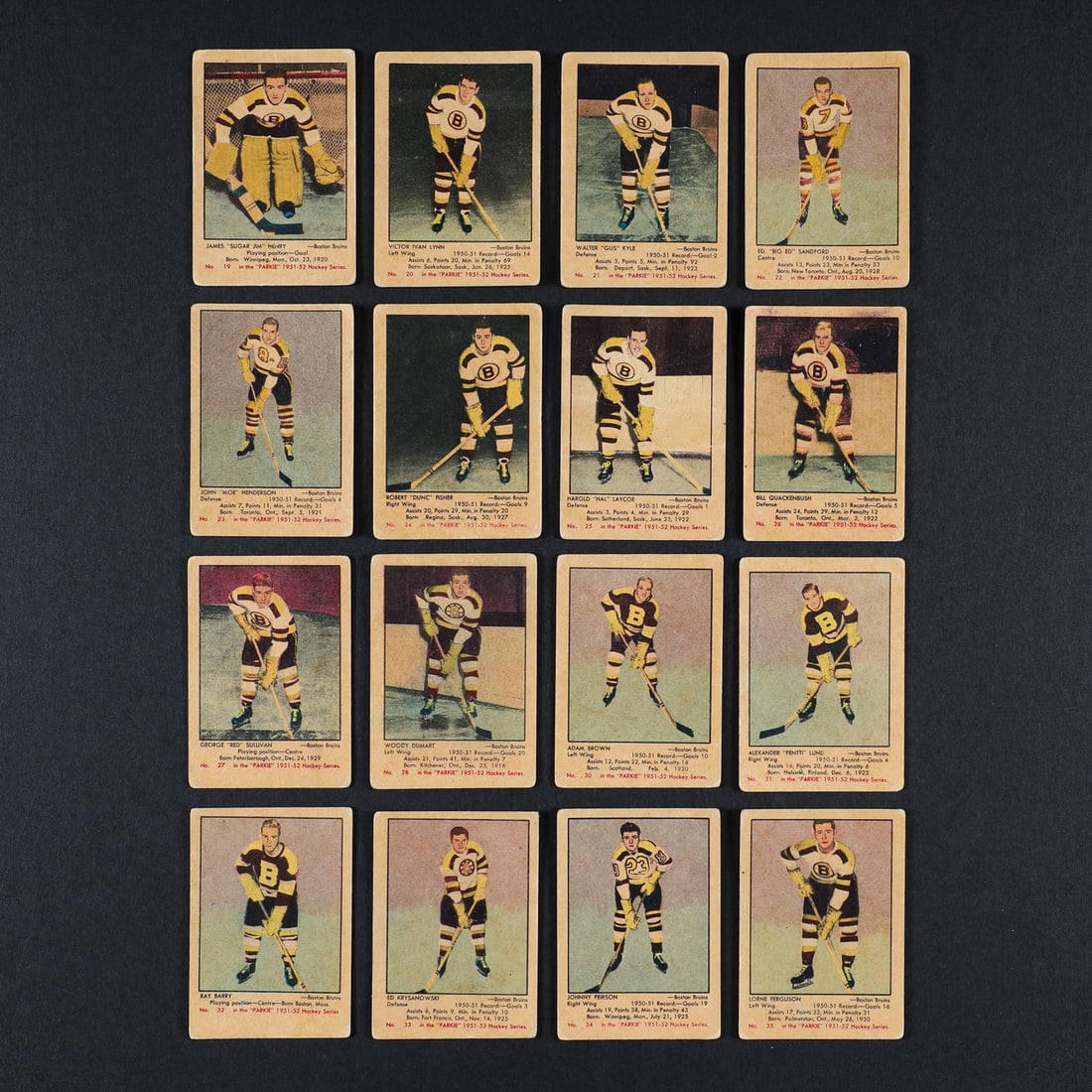 1951-1952 Parkhurst Complete Set (105/105) - 8