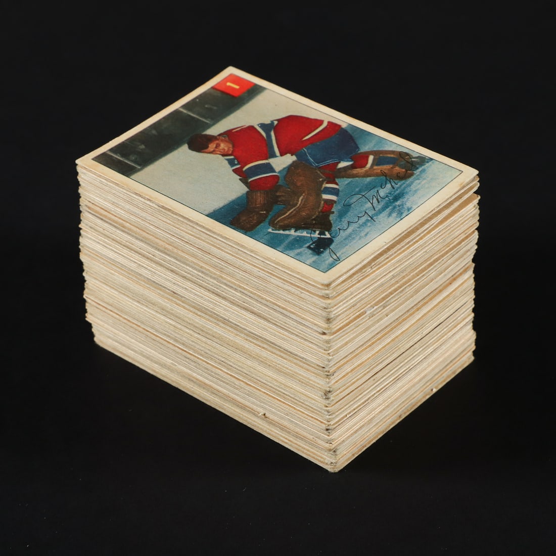 1954-1955 Parkhurst Complete Set (100/100) - 19