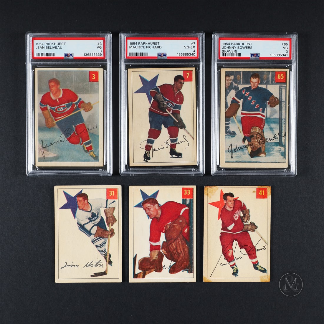 1954-1955 Parkhurst Complete Set (100/100) (1 of 20)