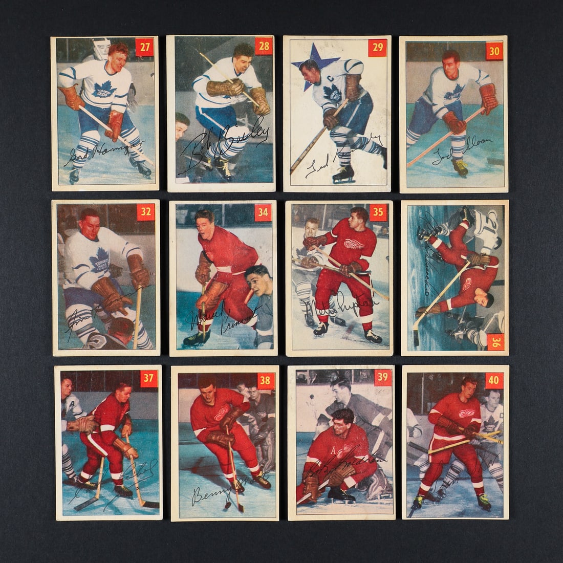 1954-1955 Parkhurst Complete Set (100/100) - 7