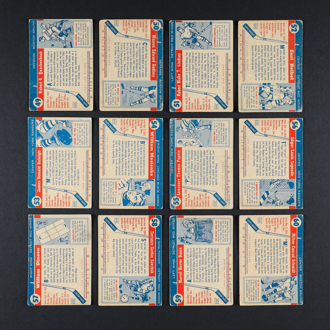 1955 Topps Complete Set (60/60) - 10