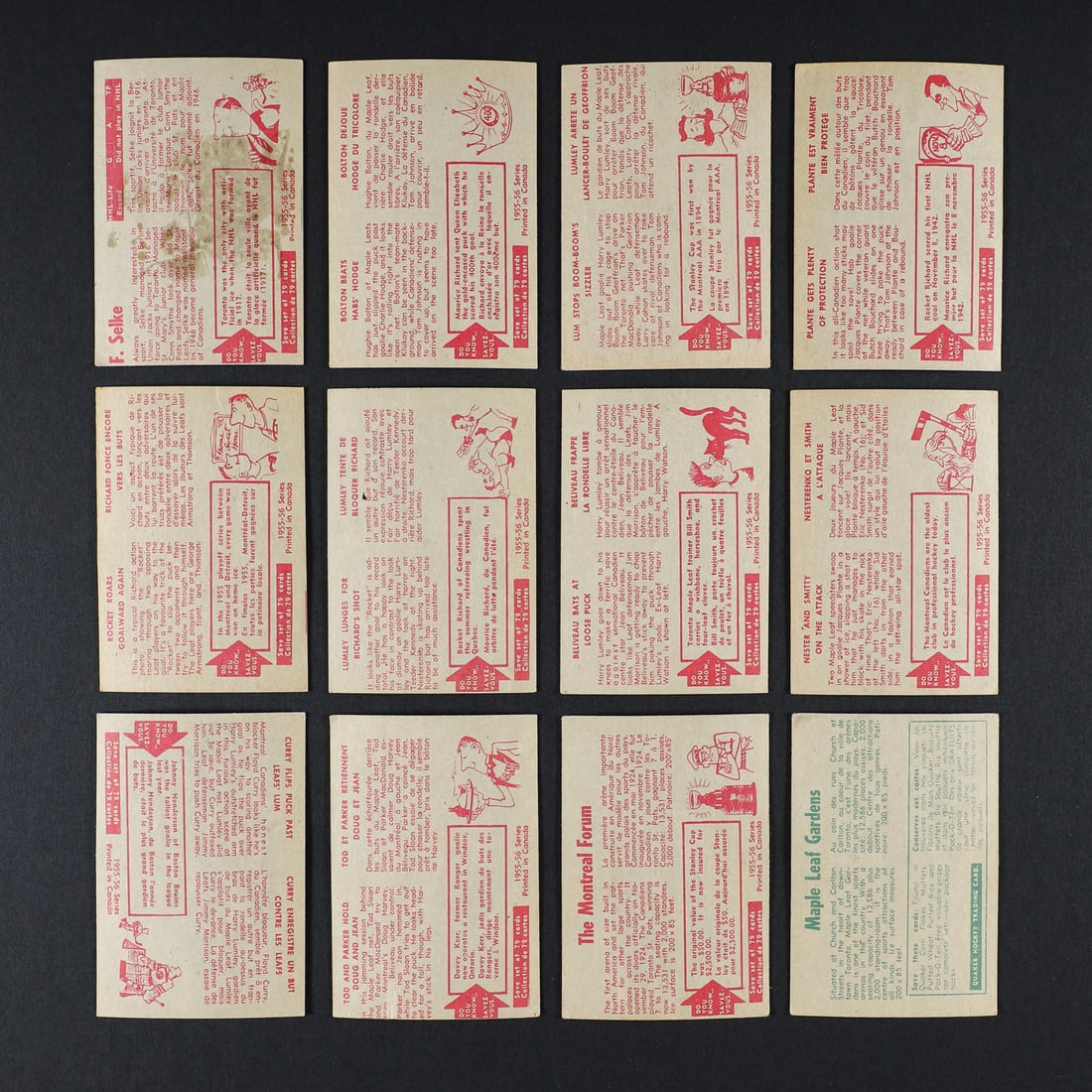 1955 Parkhurst Partial Set (77/79) - 17