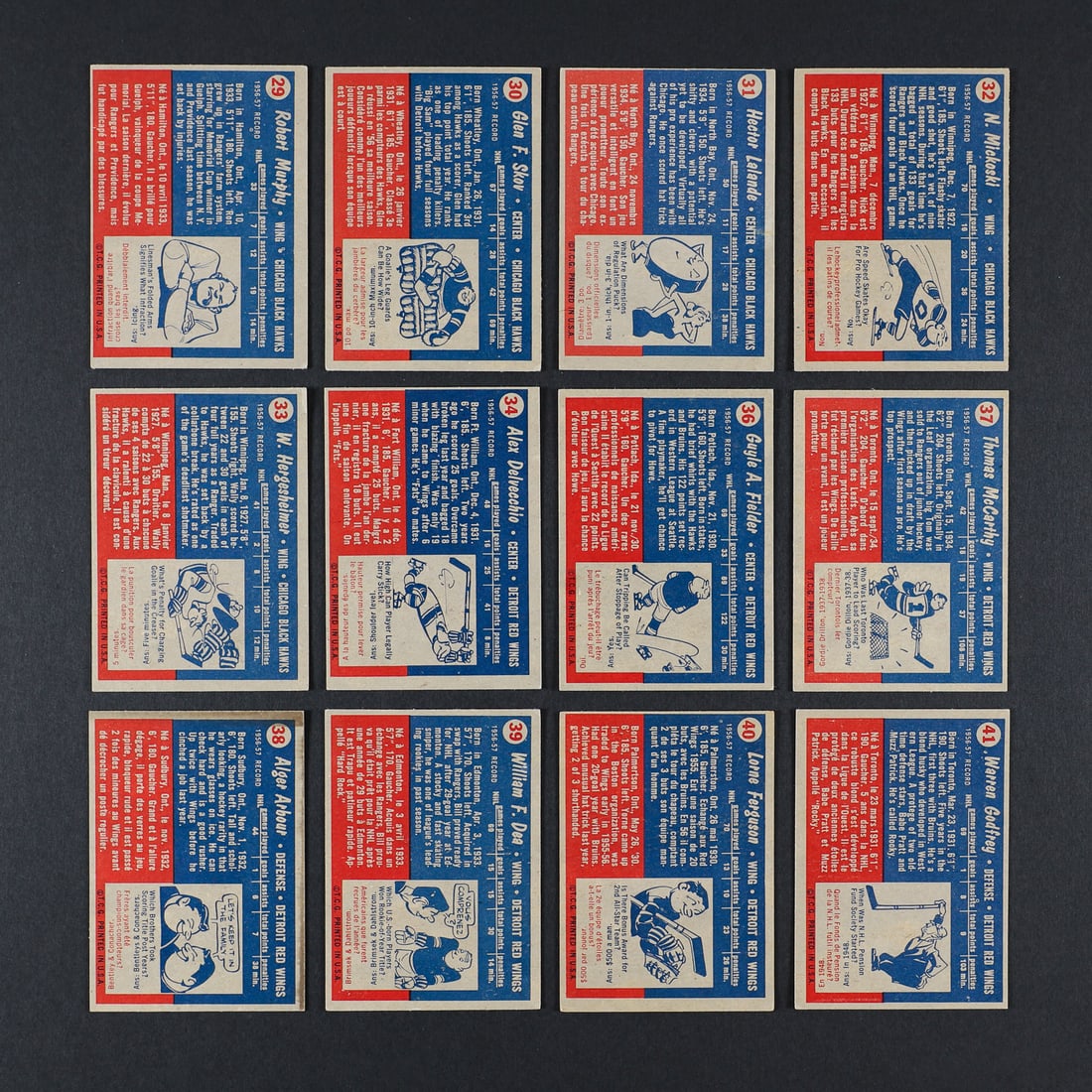 1957-1958 Topps Complete Set (66/66) - 8