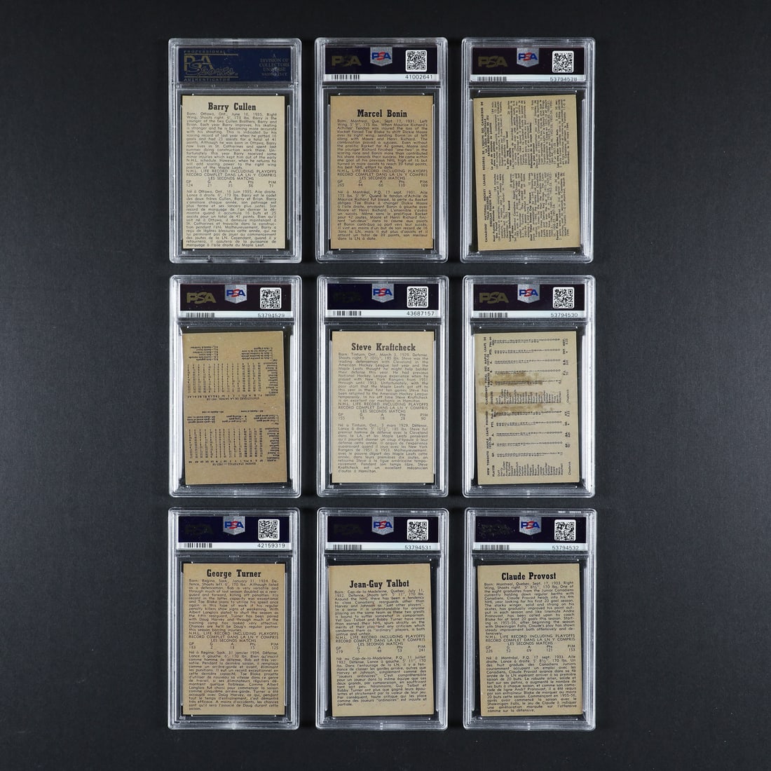 1958 Parkhurst Complete Graded Set (50/50) - 10