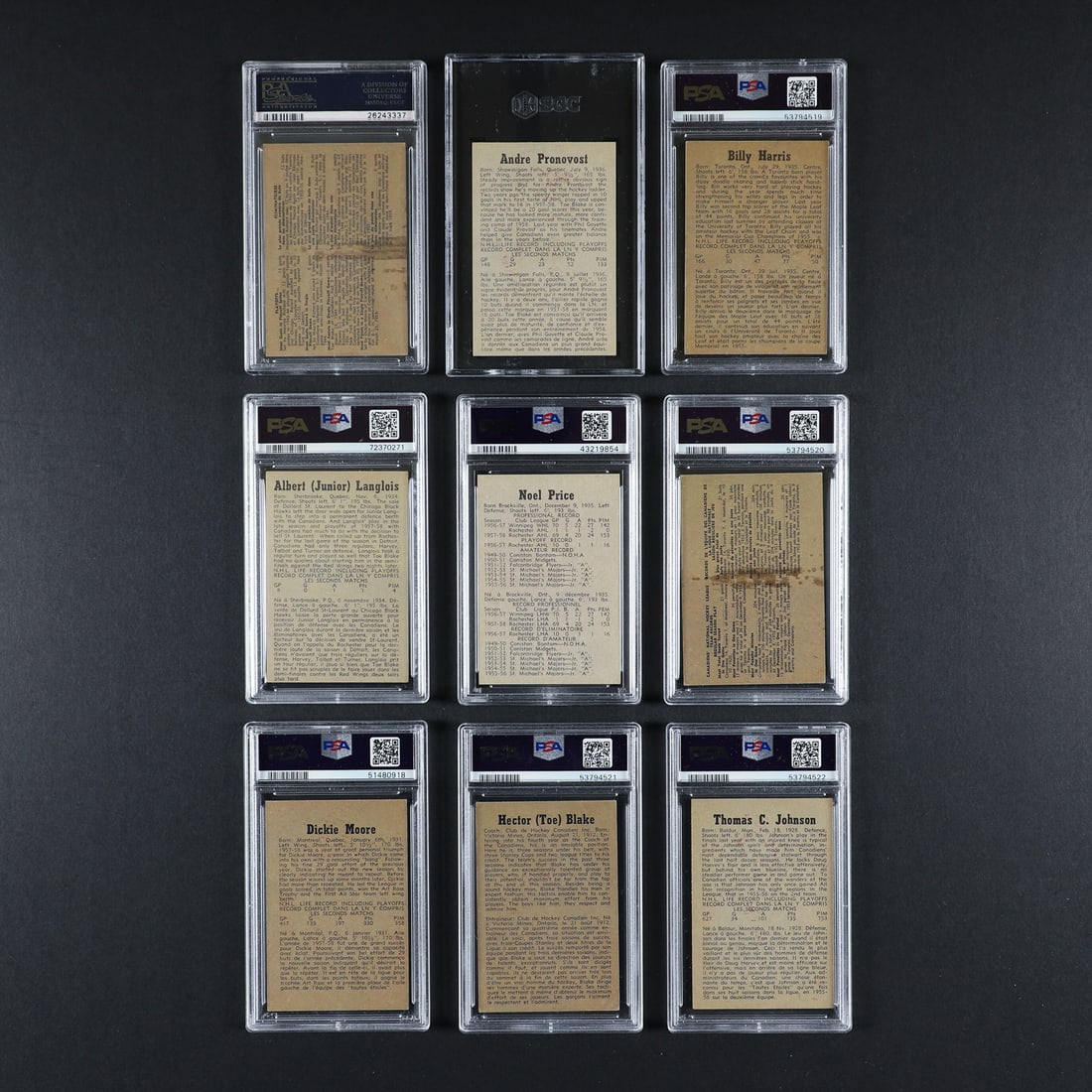 1958 Parkhurst Complete Graded Set (50/50) - 4