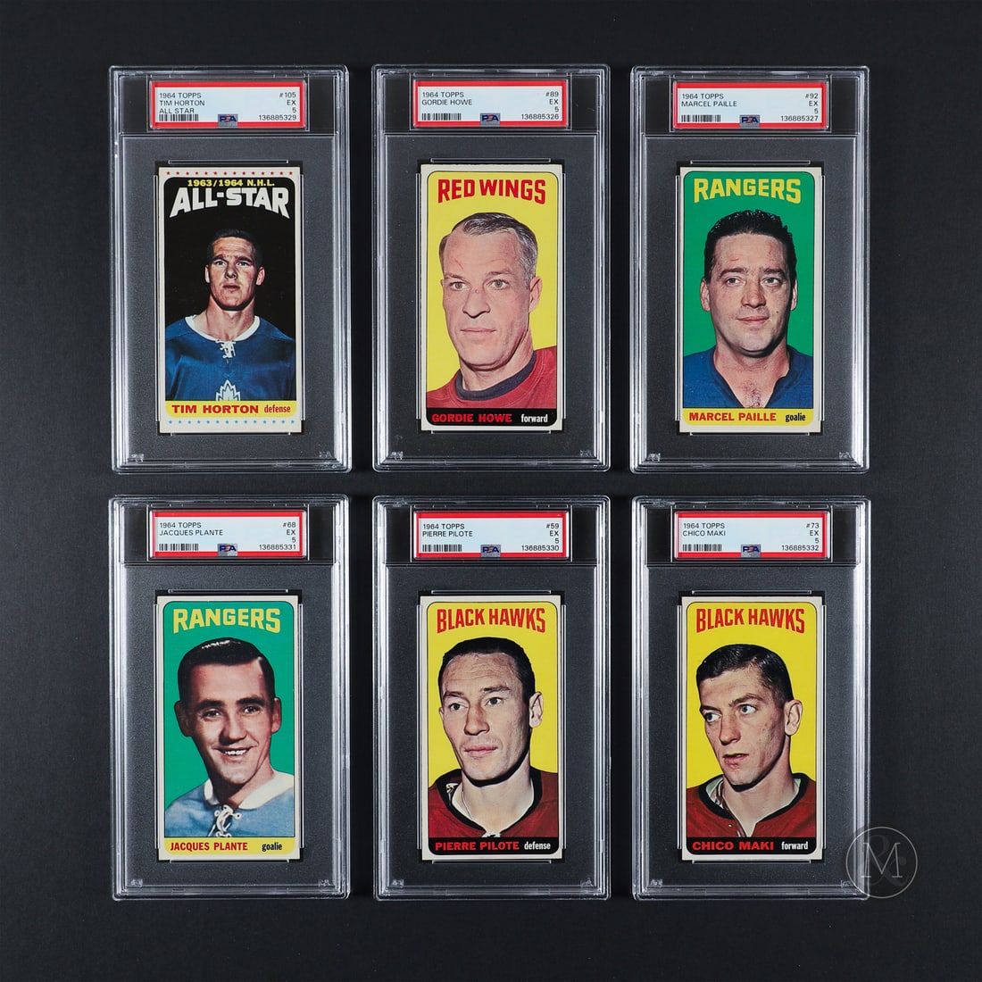 1964-1965 Topps "Tall Boys" Complete Set (110/110): The 1964-1965 Topps Tall Boy set offered here is a superb grouping in consistently excellent condition. The set is complete, including 110/110 cards, all short prints, and eight recently graded