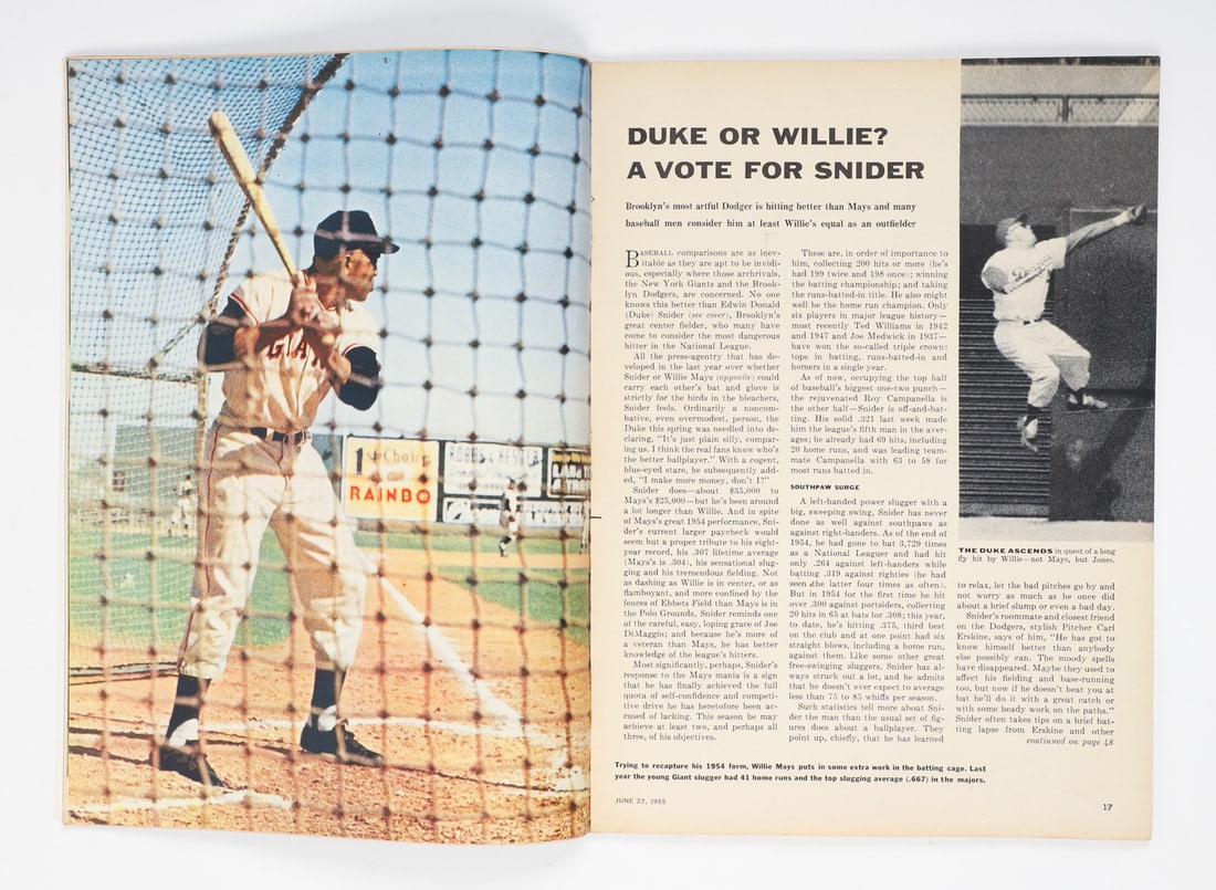 1954-1955 Sports Illustrated Key Issues (6) - 16