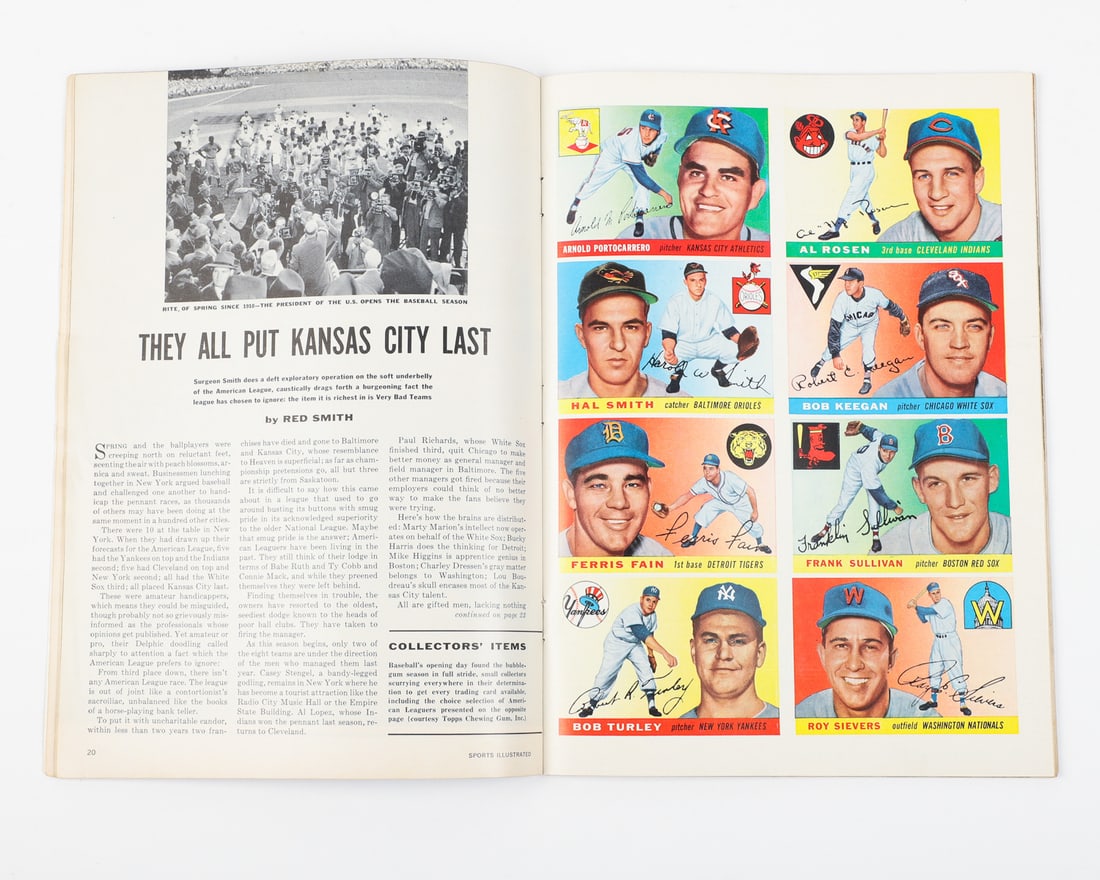 1954-1955 Sports Illustrated Key Issues (6) - 6