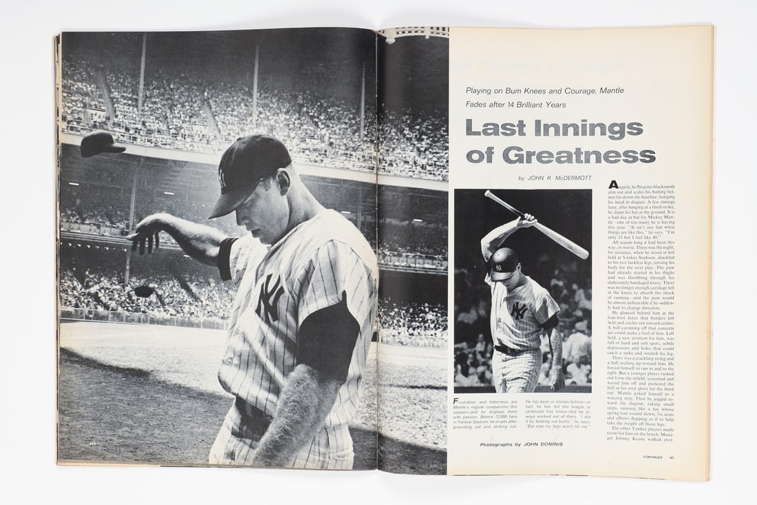 Collection of Life Magazines w/ Two DiMaggio signed - 12