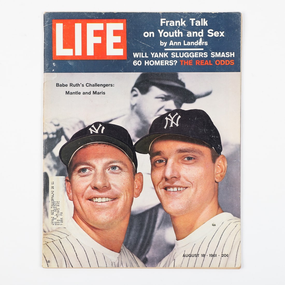 Collection of Life Magazines w/ Two DiMaggio signed - 13