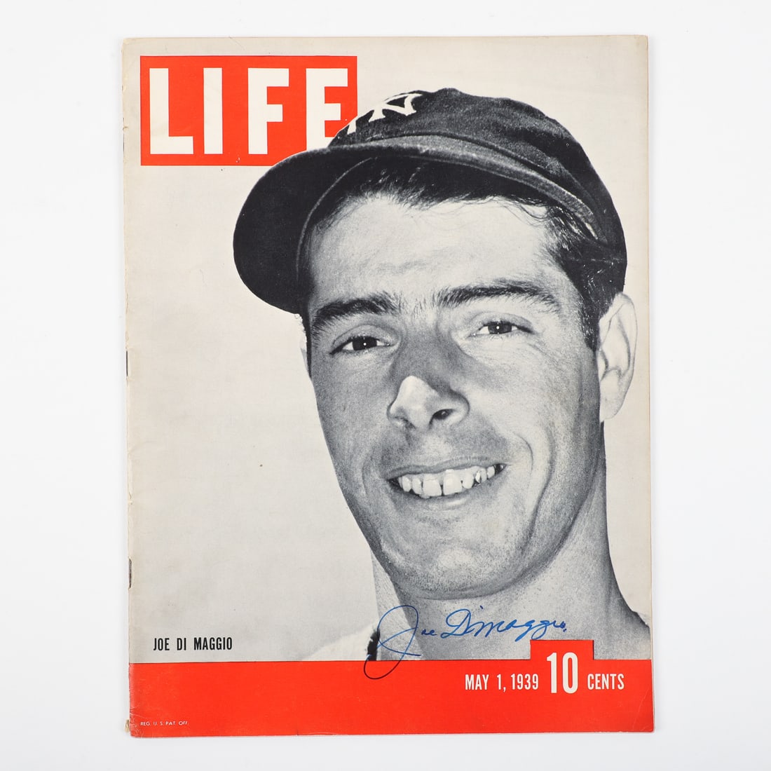 Collection of Life Magazines w/ Two DiMaggio signed - 2