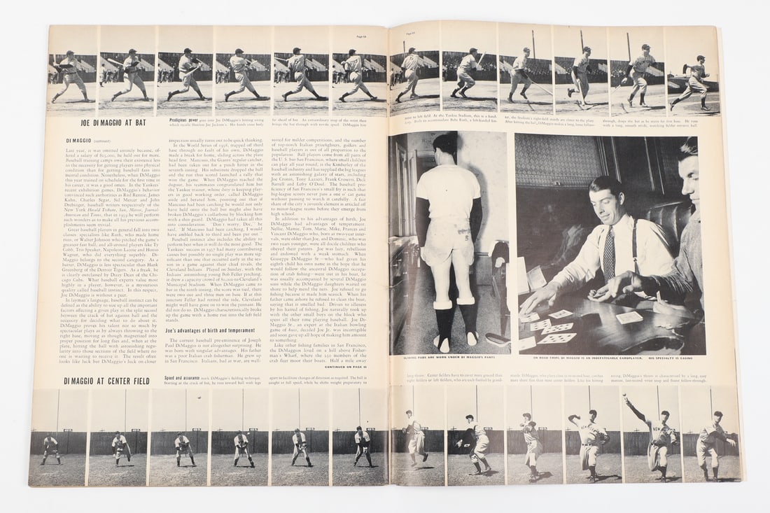 Collection of Life Magazines w/ Two DiMaggio signed - 5