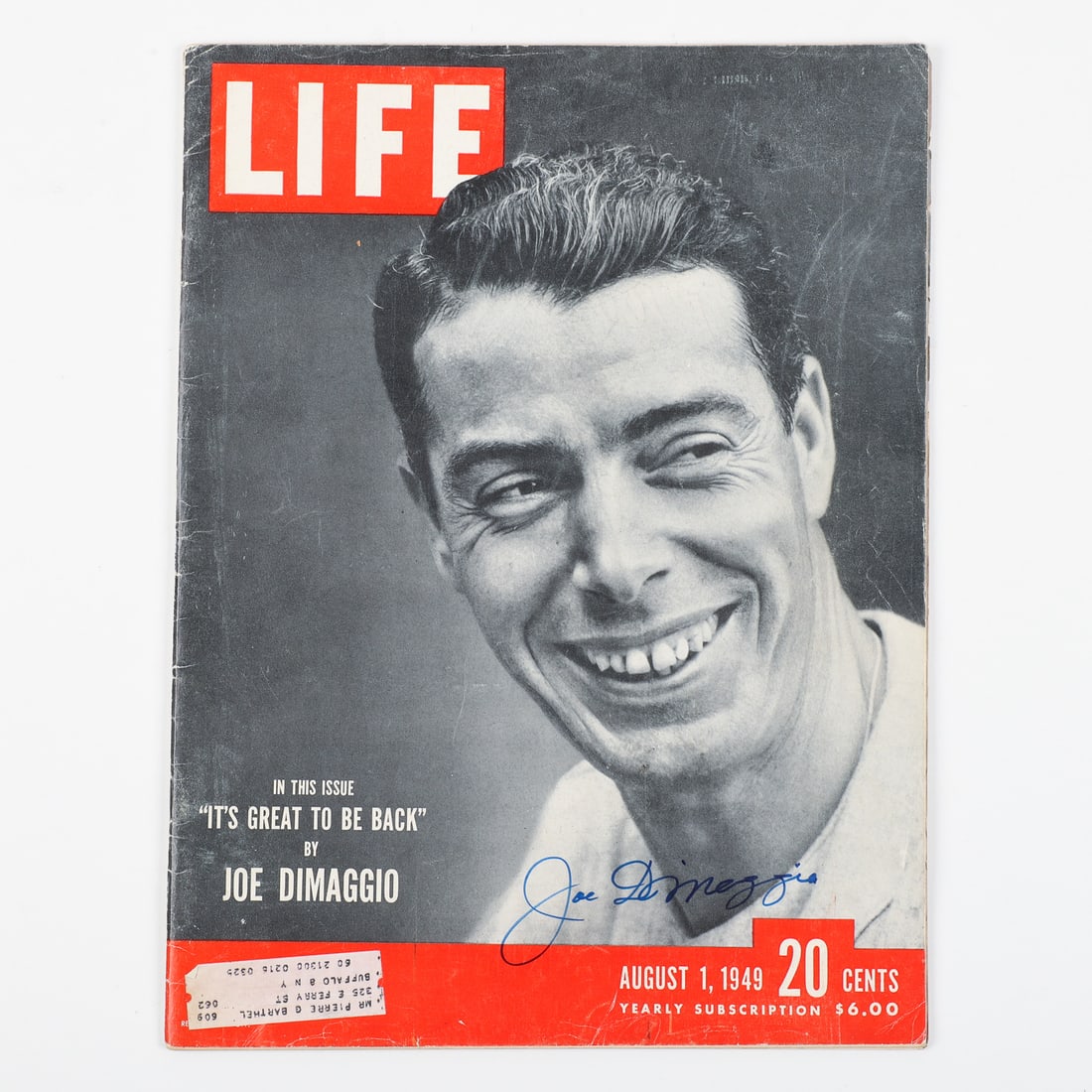 Collection of Life Magazines w/ Two DiMaggio signed - 6