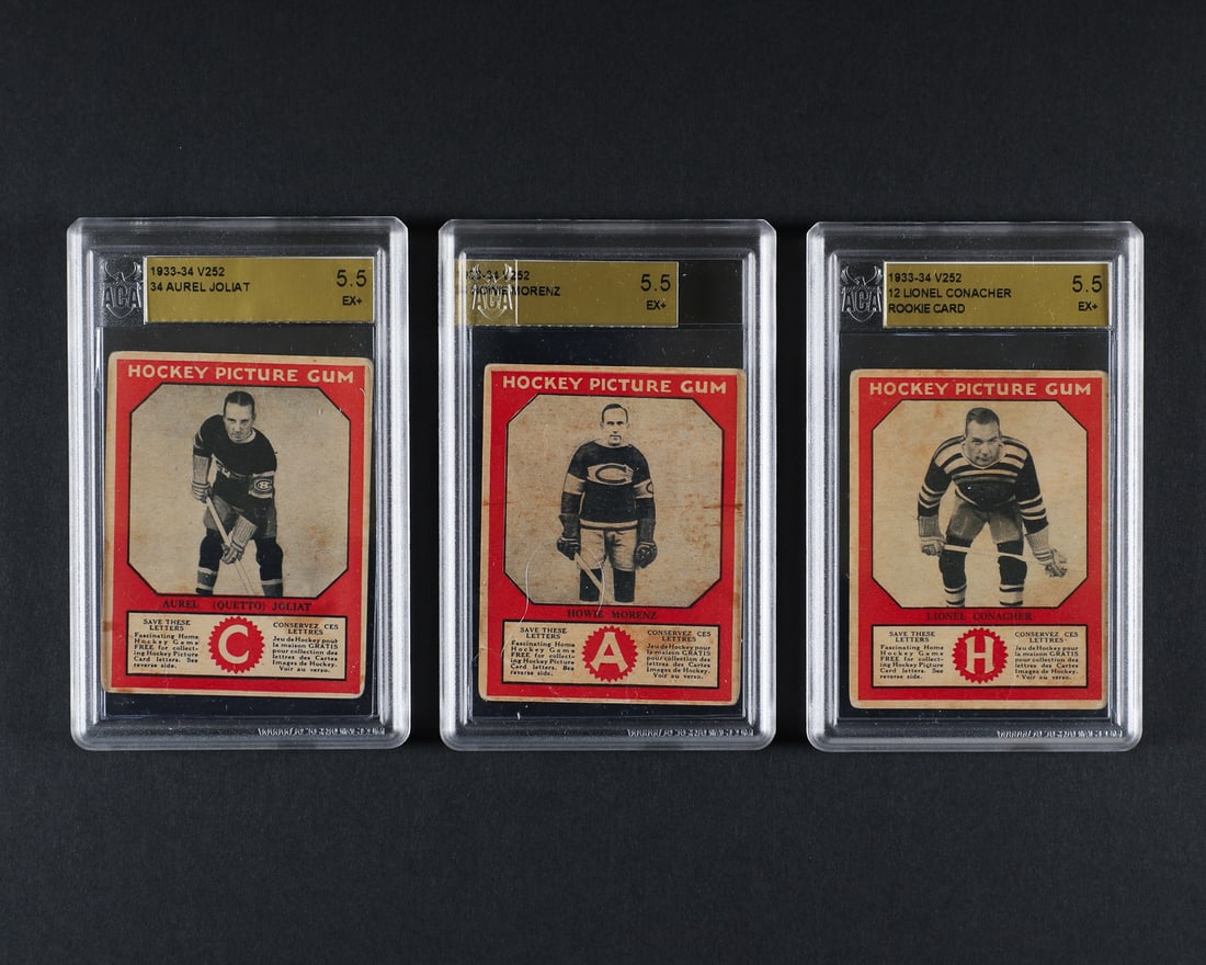 1933-1934 V252 Hockey Cards (7) - 2