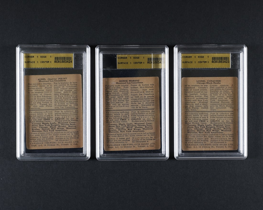 1933-1934 V252 Hockey Cards (7) - 3