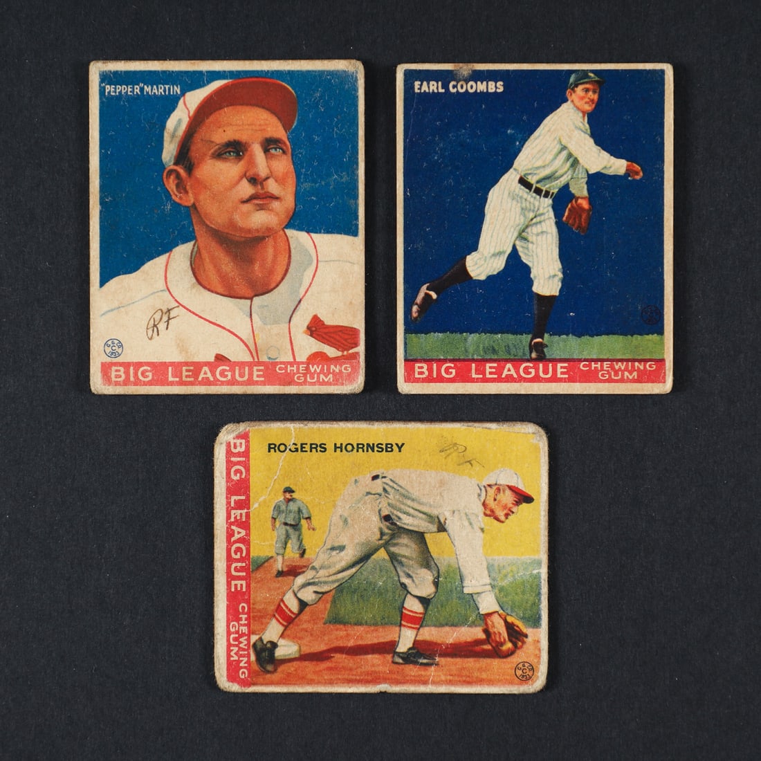 1933-1934 World Wide Gum Group Baseball Cards (7) - 6