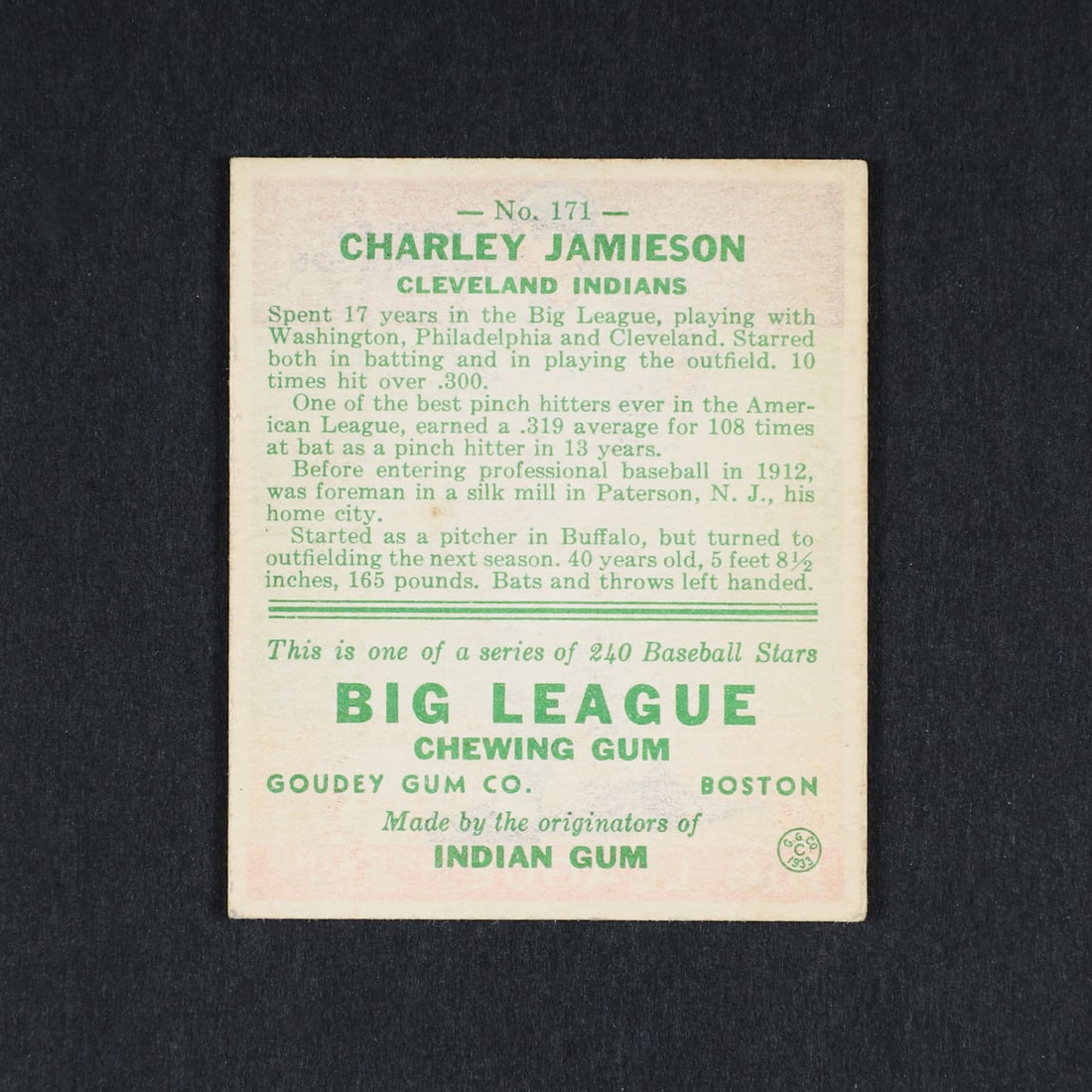 1933 Goudey Group (5) - 7