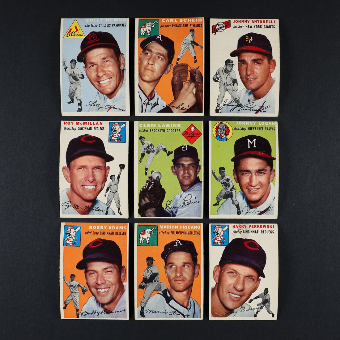 1954 Topps Partial Set (76/250) - 11