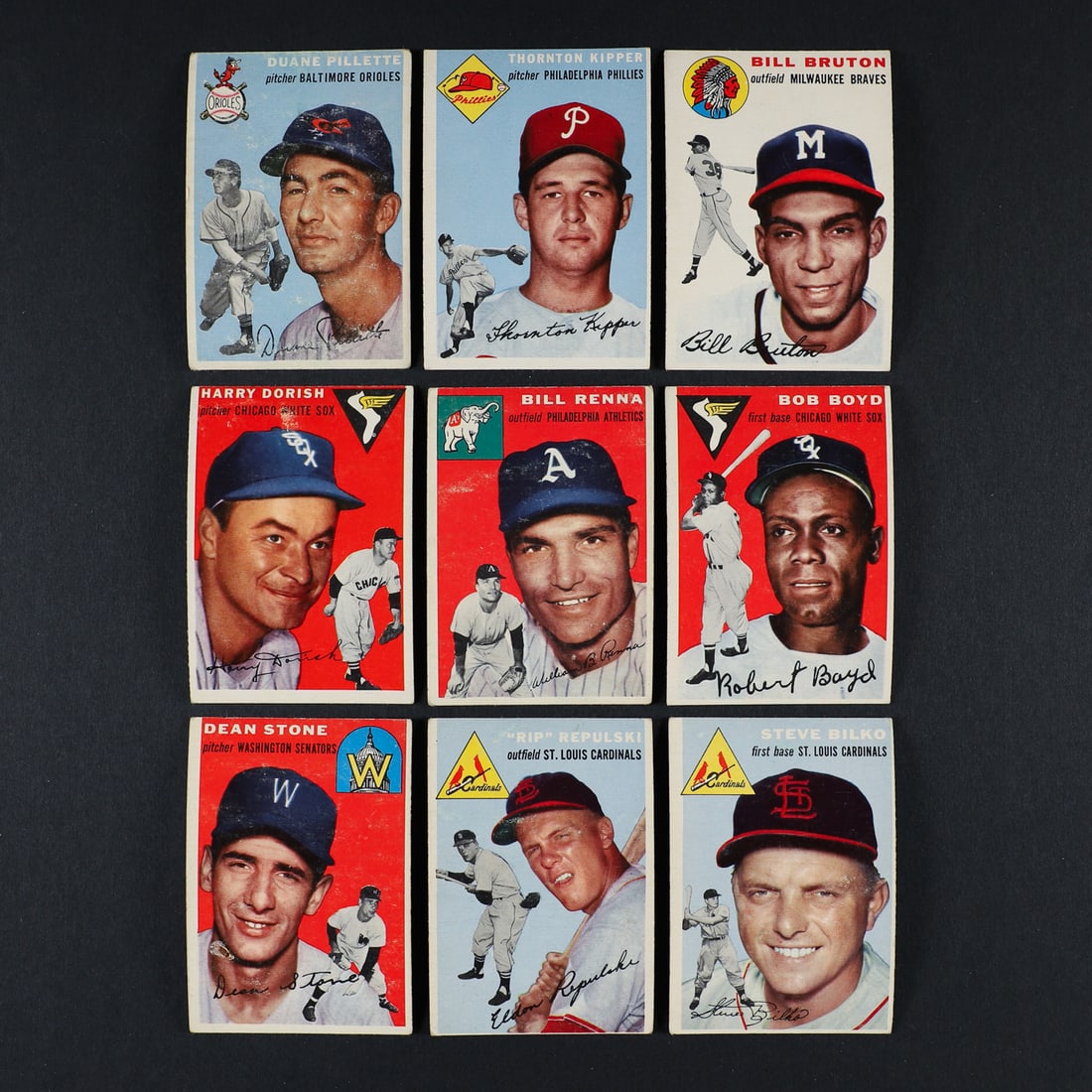 1954 Topps Partial Set (76/250) - 9