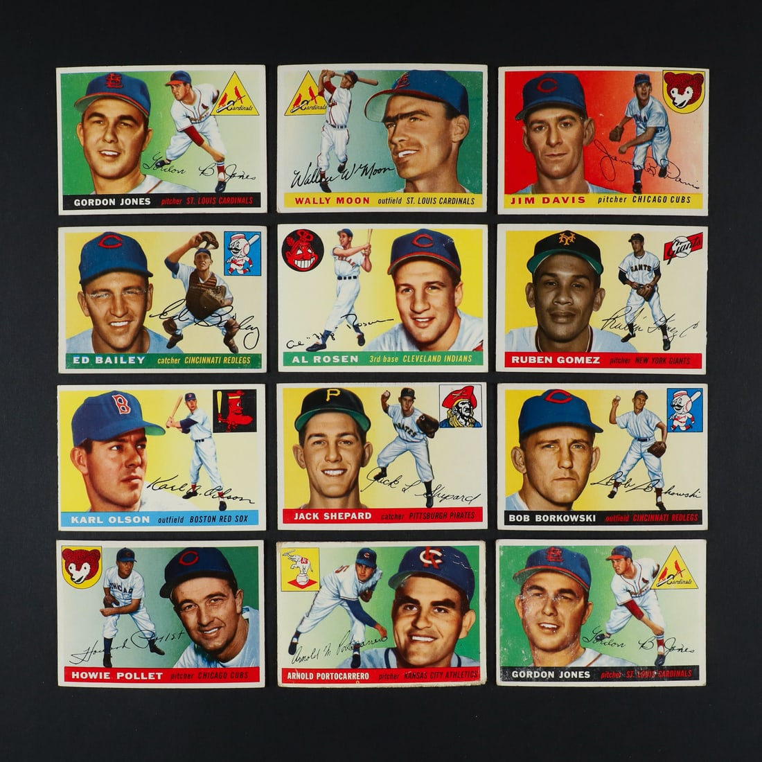 1955 Topps Baseball Partial Set (98/206) - 13