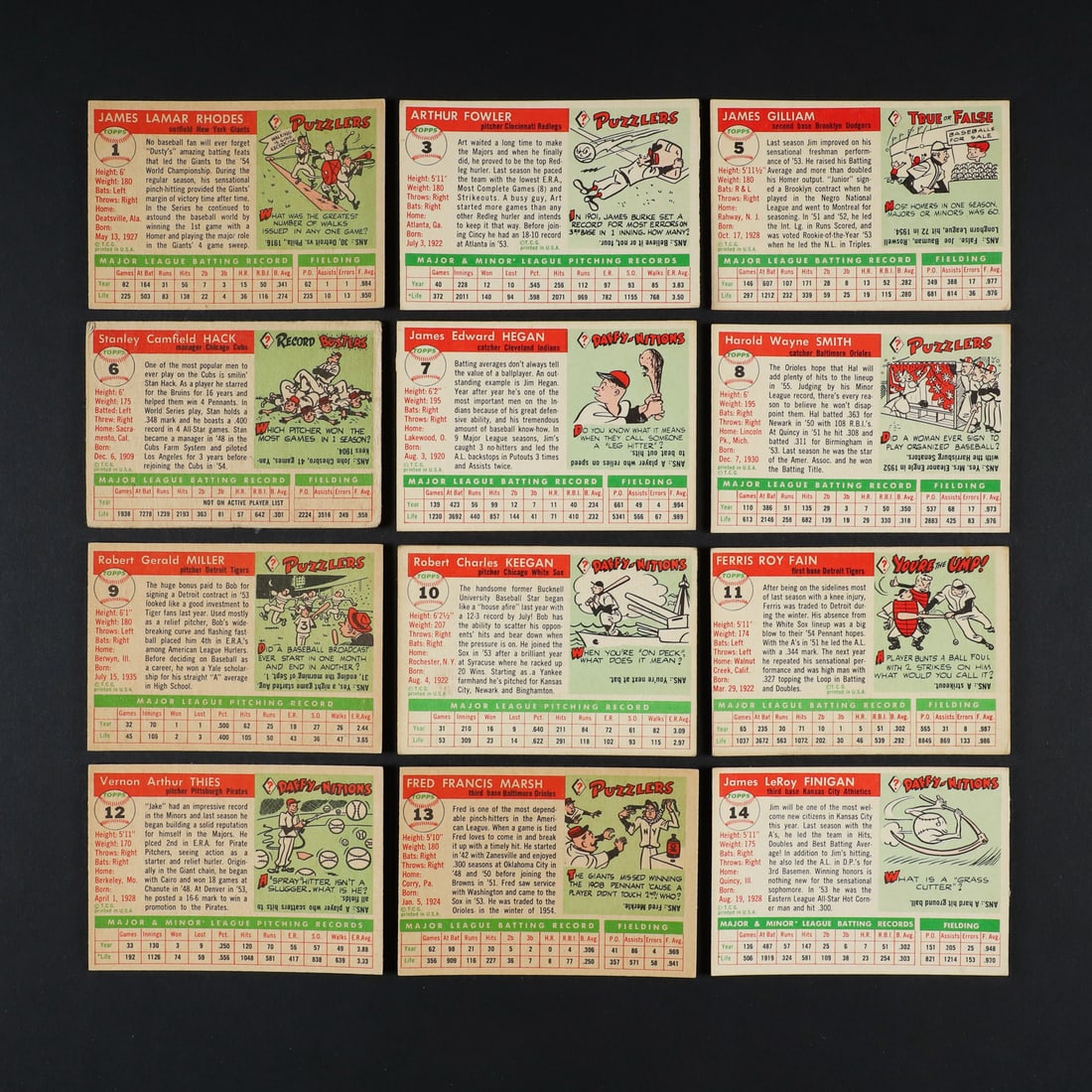 1955 Topps Baseball Partial Set (98/206) - 4