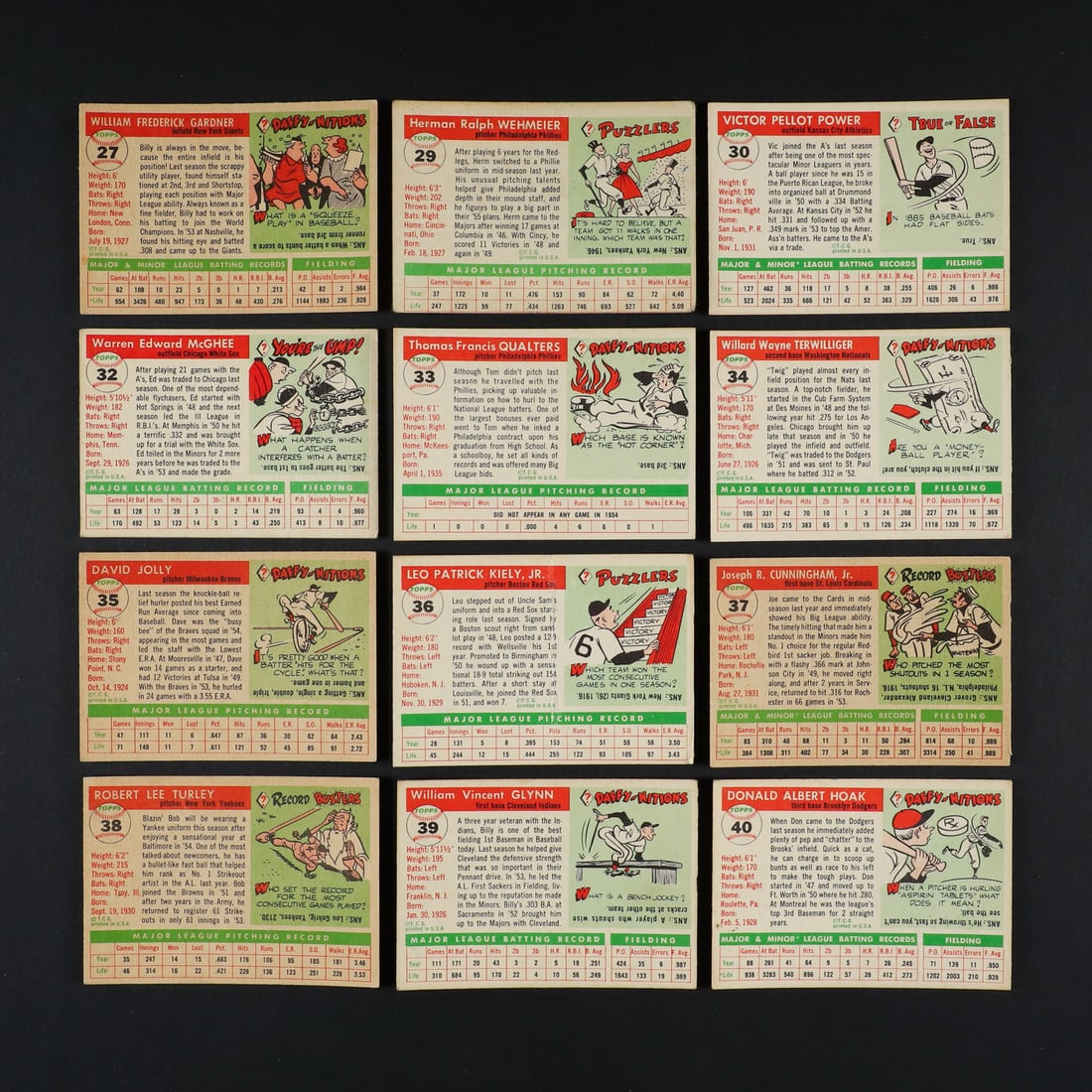 1955 Topps Baseball Partial Set (98/206) - 8