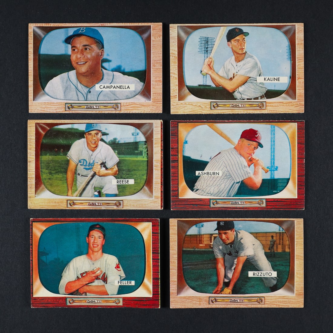 1955 Bowman Colour Partial Set (267/320) - 3