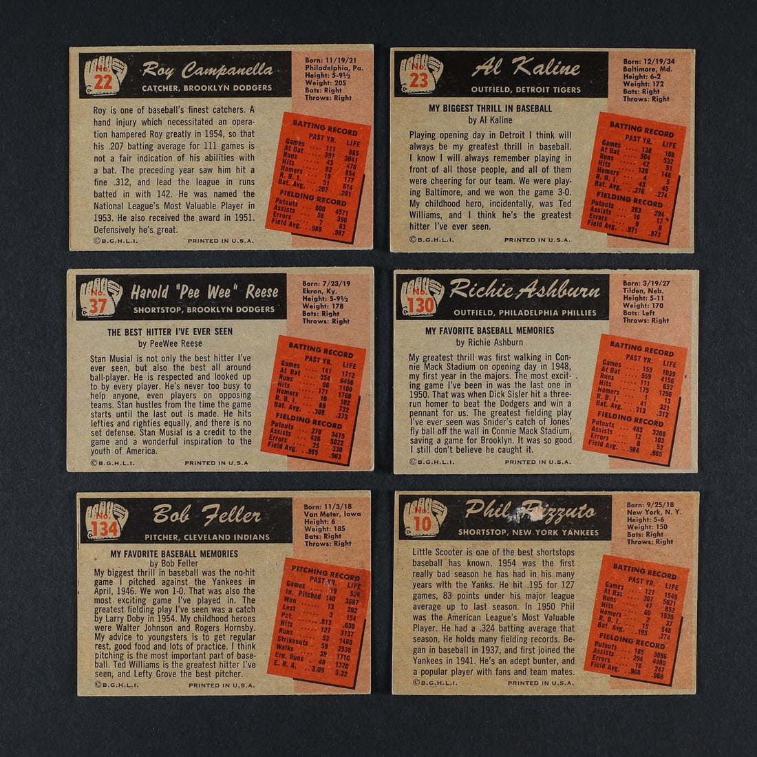 1955 Bowman Colour Partial Set (267/320) - 4